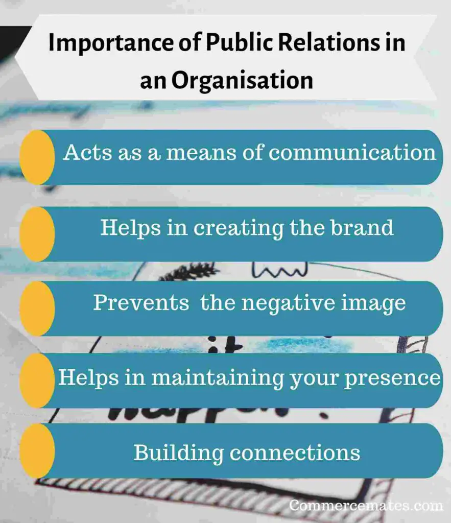 Importance of Public Relations in an Organisation
