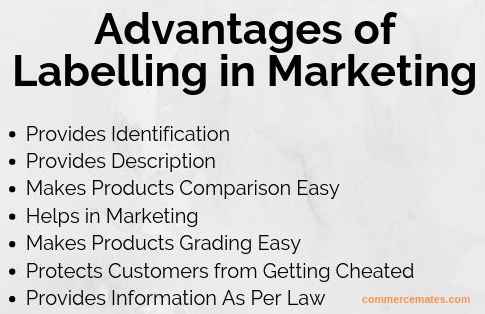 Advantages of Labelling in Marketing