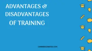 ADVANTAGES & dISADVANTAGES OF TRAINING