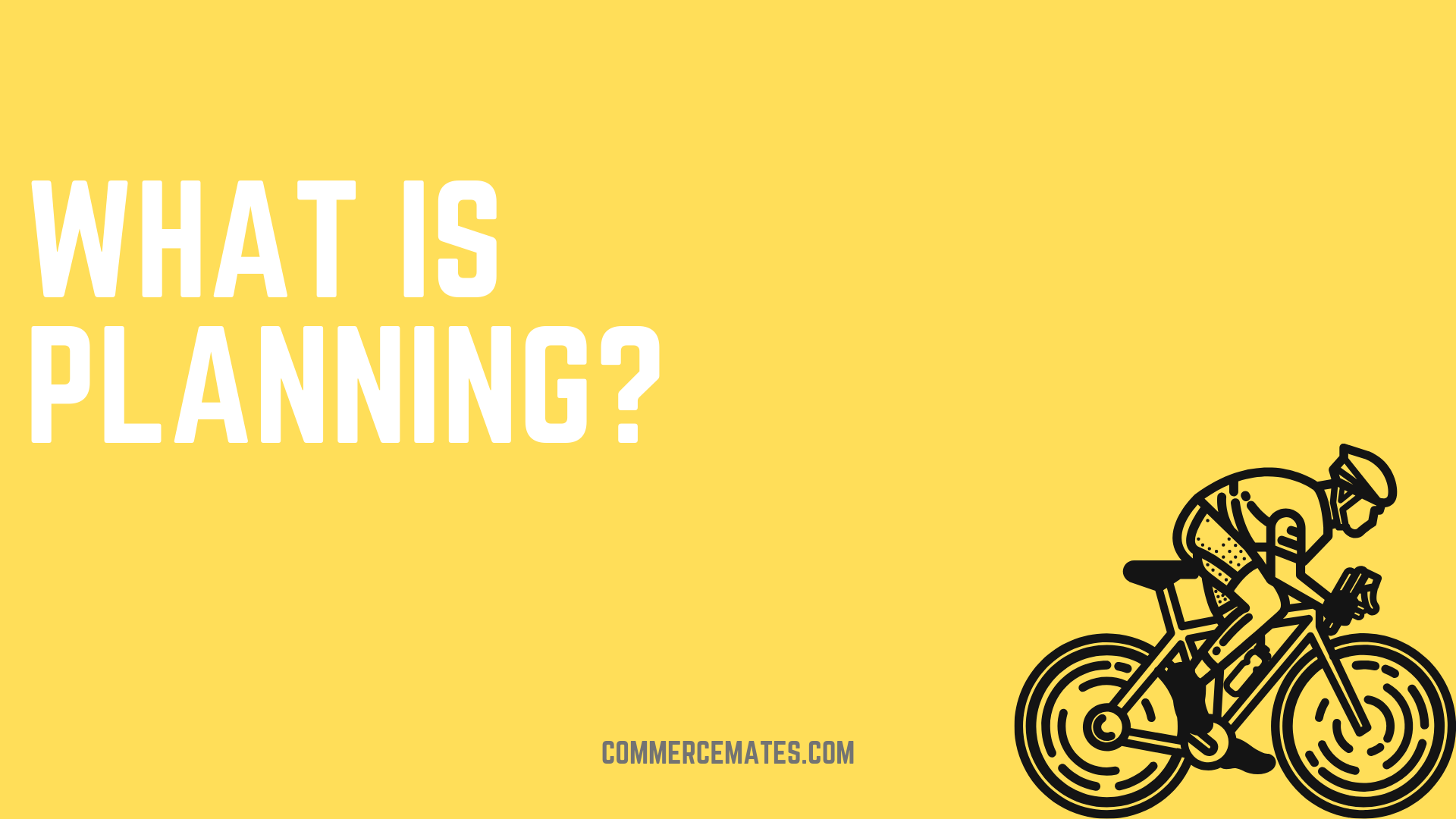 What is Planning in Management