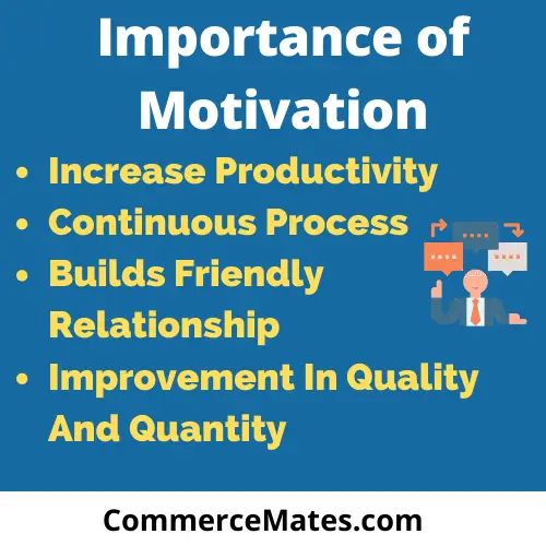 Importance of Motivation