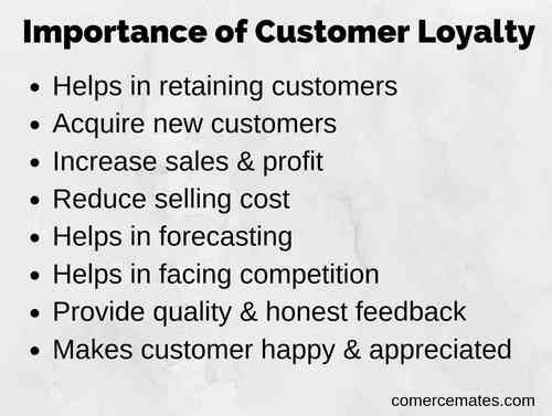 importance of customer loyalty