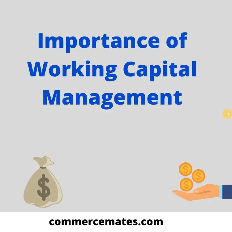 Importance Of Working Capital Management