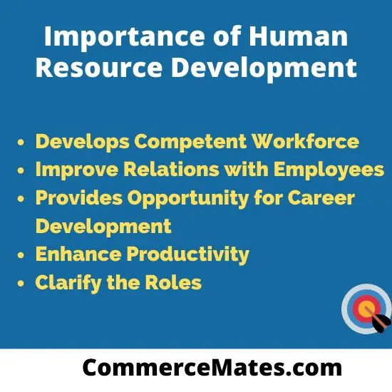 Importance of Human Resource Development