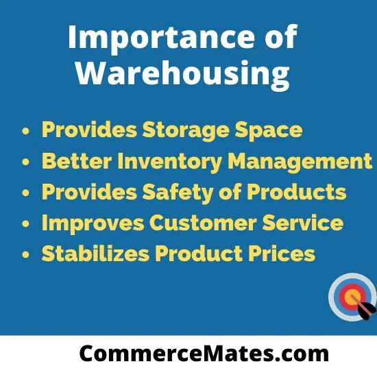 Importance of Warehousing
