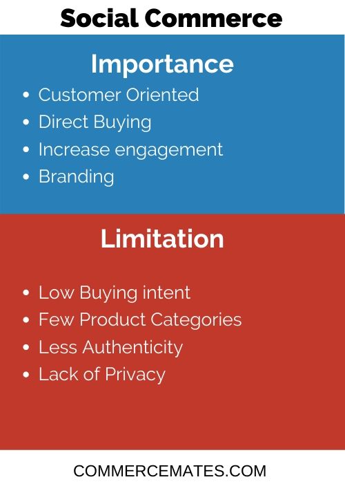 Limitation and Importance of Social Commerce