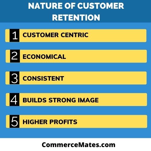 Nature of Customer Retention