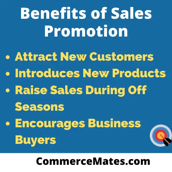 Benefits of Sales Promotion