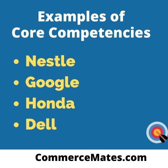 Examples of Core Competencies